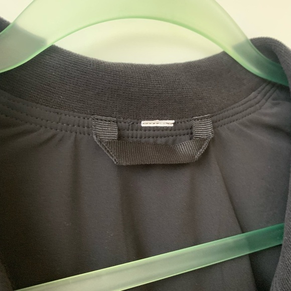 Lululemon All Roads Half 1/2 Zip Black Pullover Jacket Windbreaker Like New Sz 6 - Picture 12 of 13